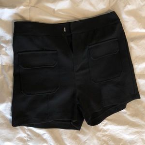 Black Blush Shorts